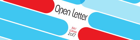 Open Letter - 2017 Fall/Winter Releases